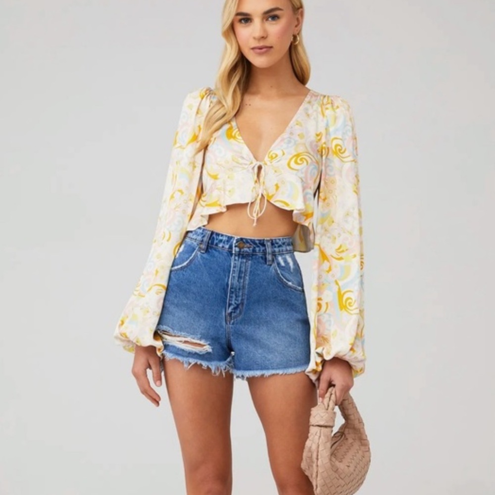 ROLLA’S Dusters Cut Off Shorts in Ashley Worn Size 27